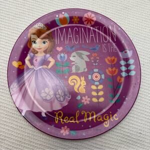Sofia the First zak melamine plate